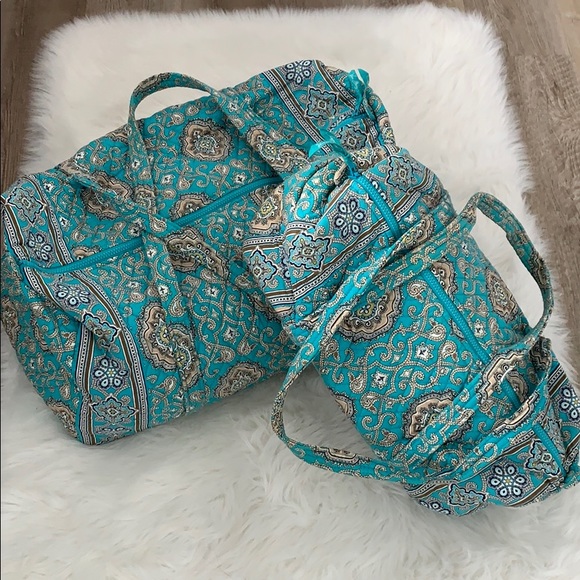 Vera Bradley Handbags - Host Pick✨ NWOT Vera Bradley Duffel Bag Set